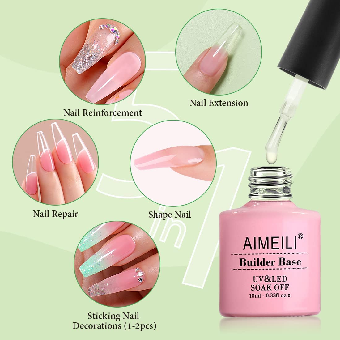 build up nails