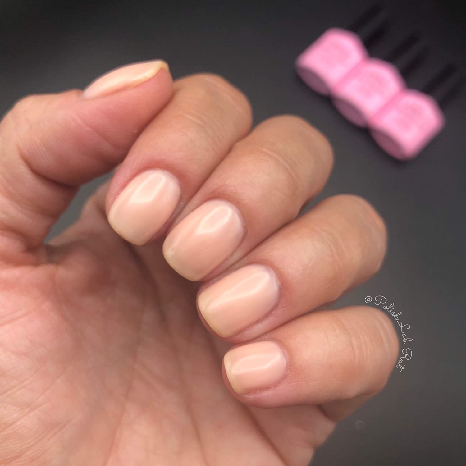 milk gel polish