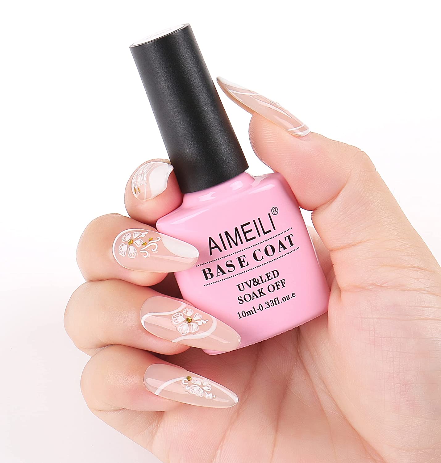 Aimeili Long Lasting Hema Free Base Coat Gel Polish For Nail Salon