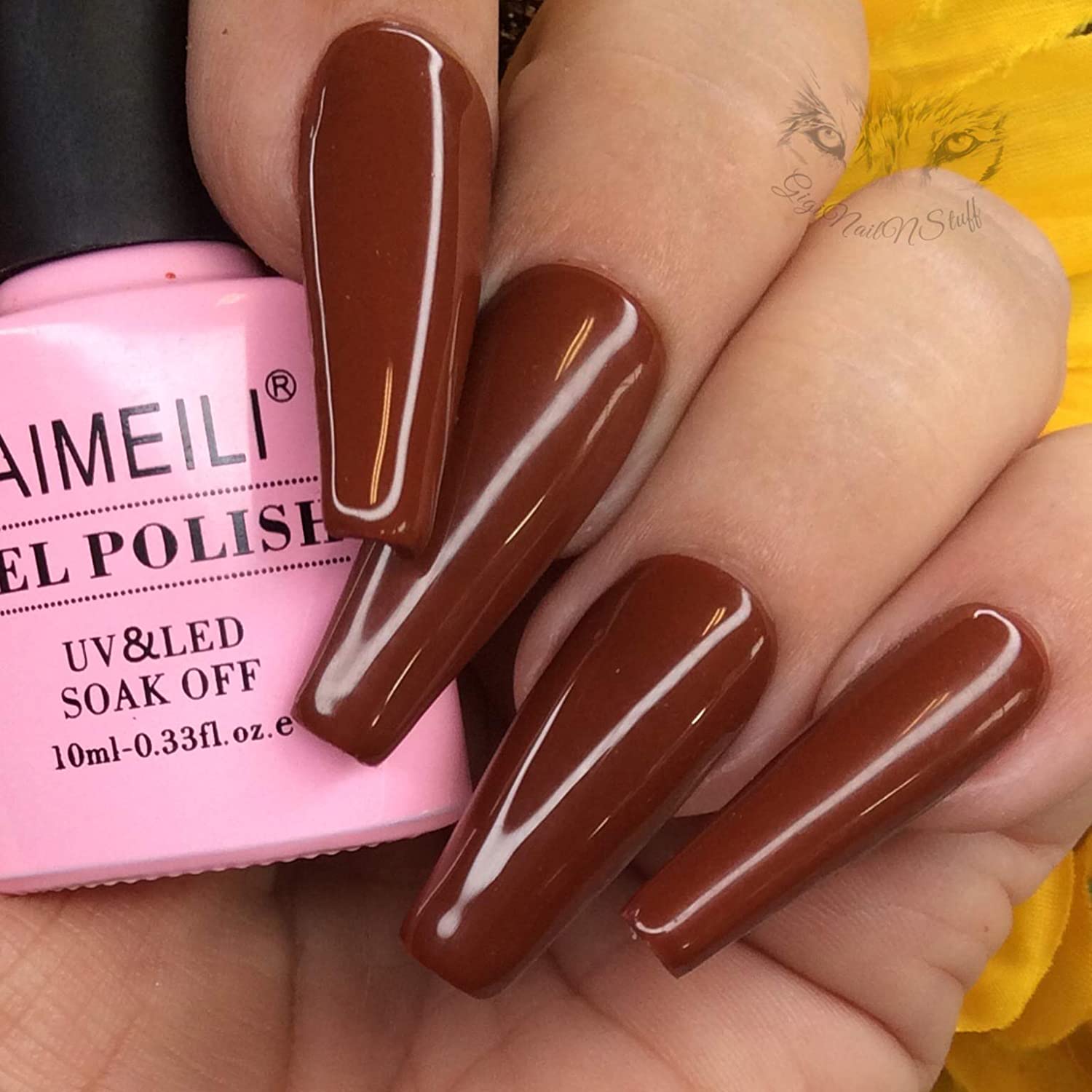 burnt orange nail polish
