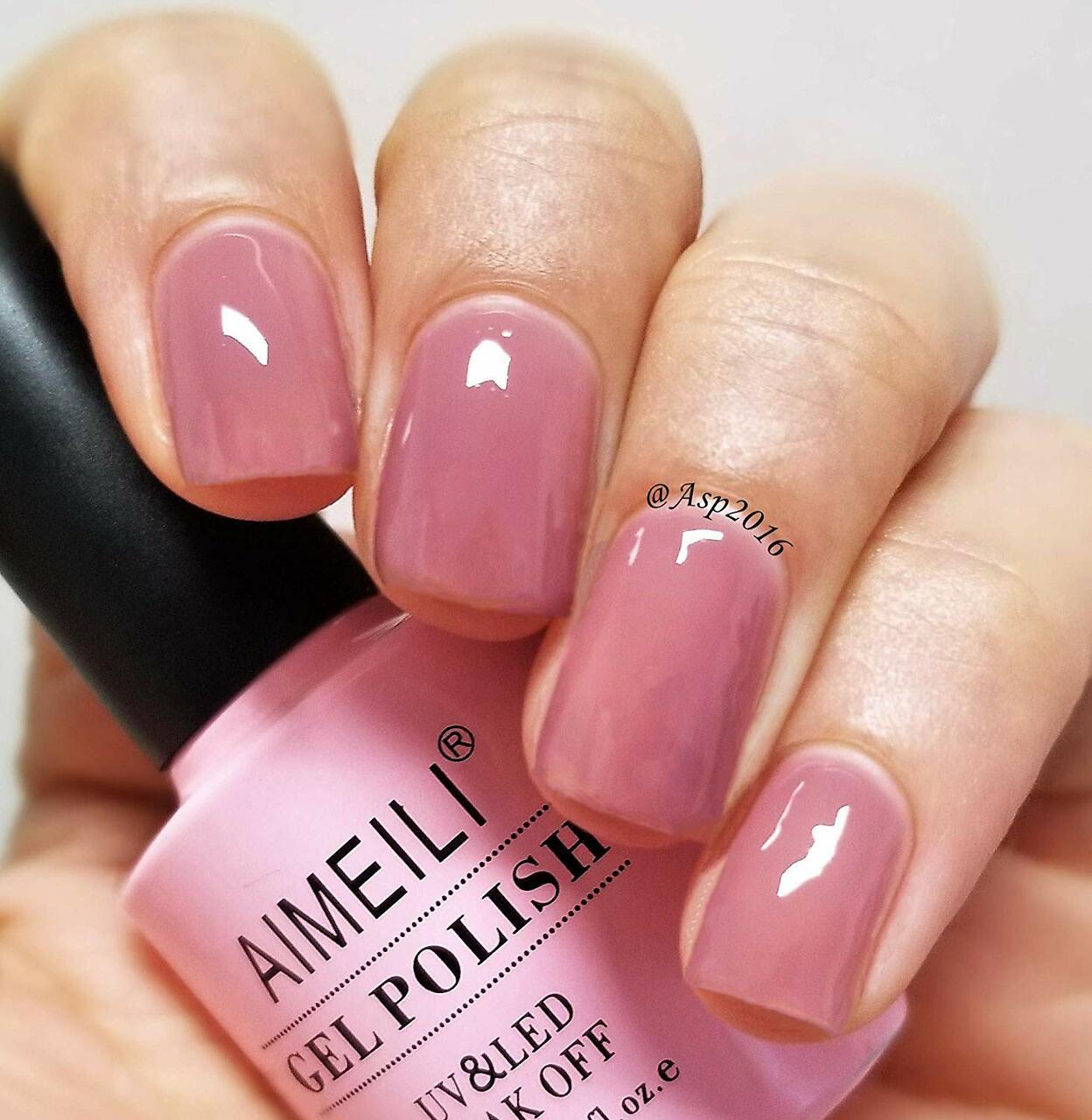 light brown coffin nails