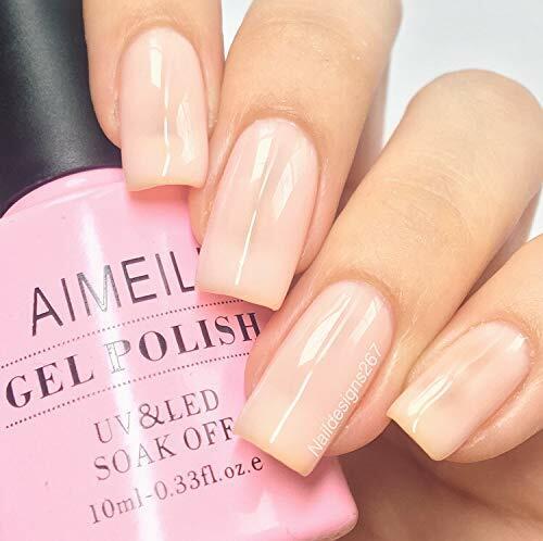 best milky pink gel polish