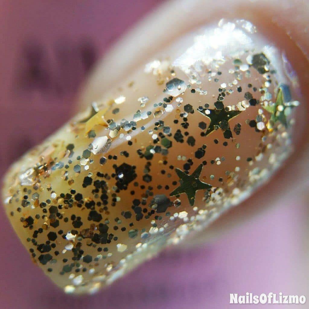 christmas gel nails