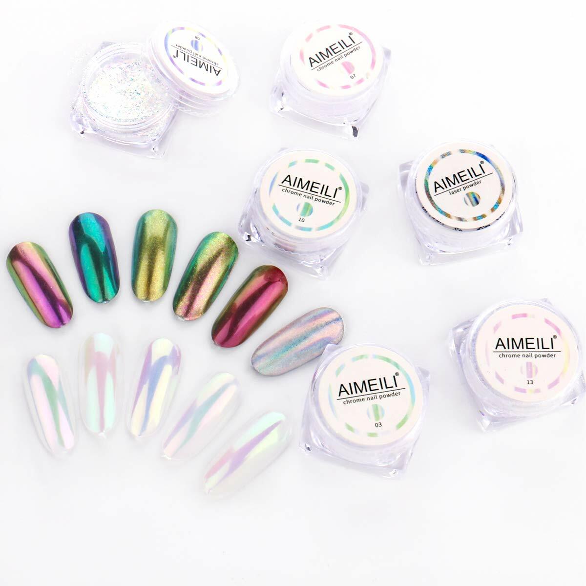 powder colors for nails