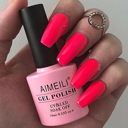 neon nail polish