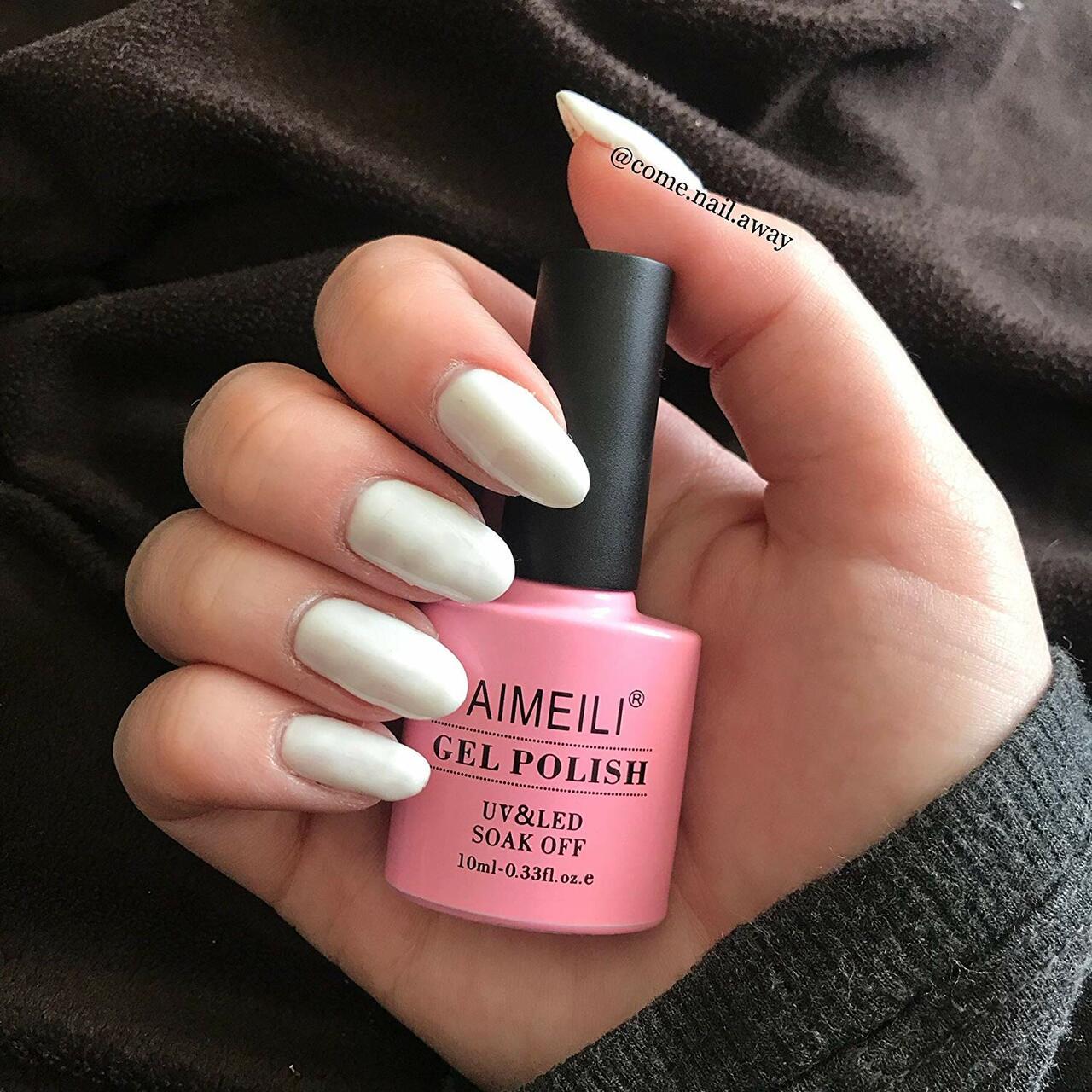 white nails