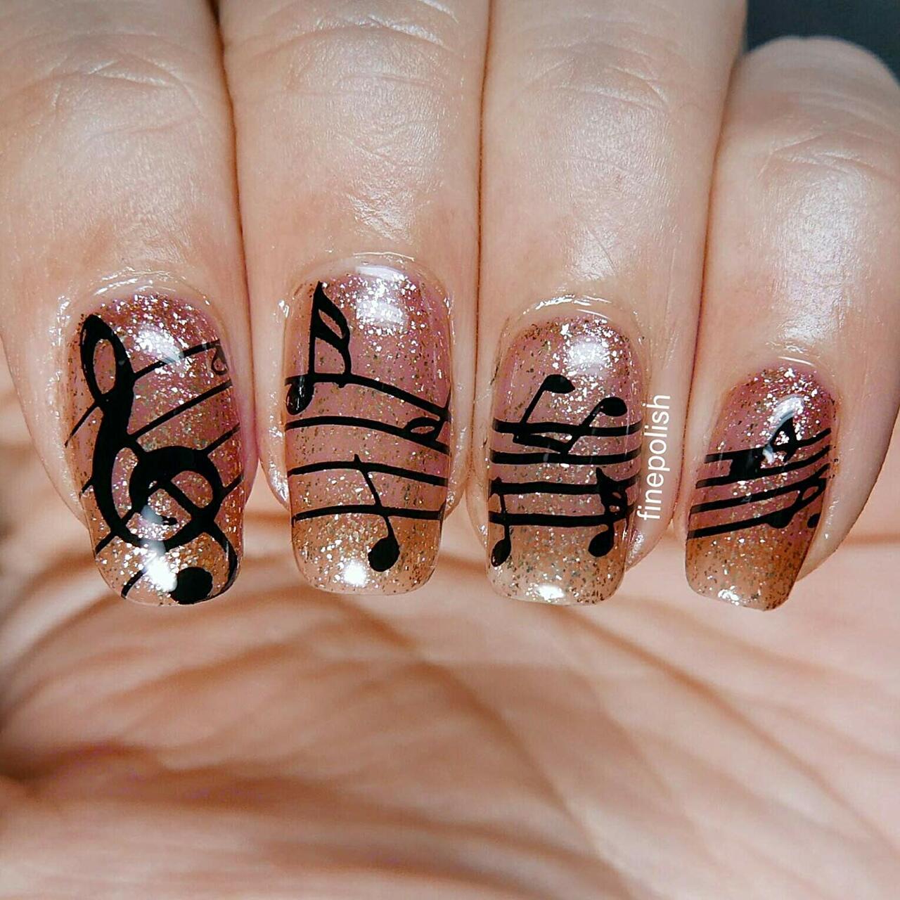 diamond nail polish
