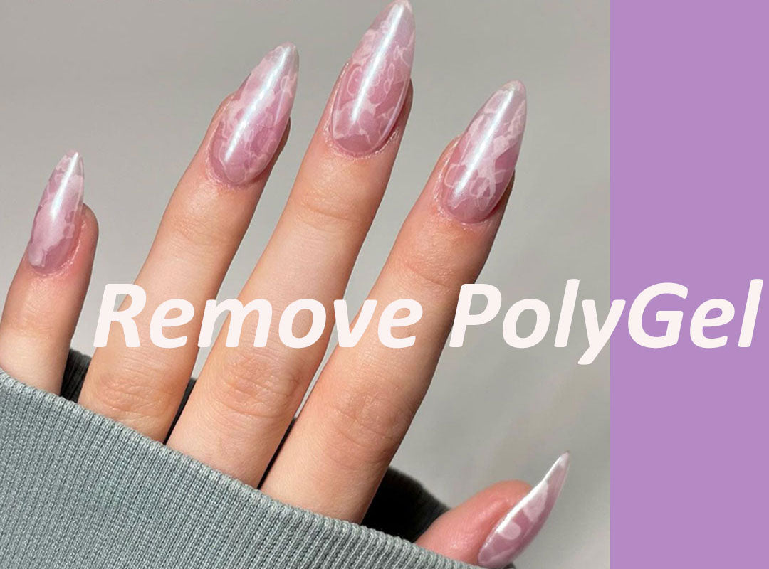 How to Remove Polygel Nail Safely?