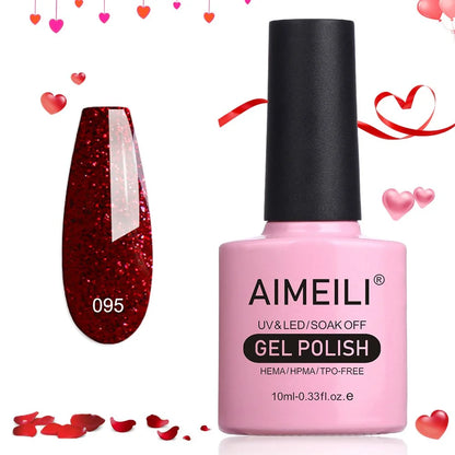 Heart Break Red Gel Polish