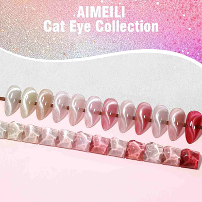 AIMEILI Cat Eye Gel Polish Set – 12 Colors 47