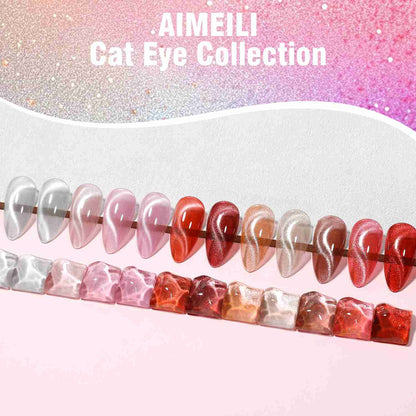 AIMEILI Cat Eye Gel Polish Set – 12 Colors 48