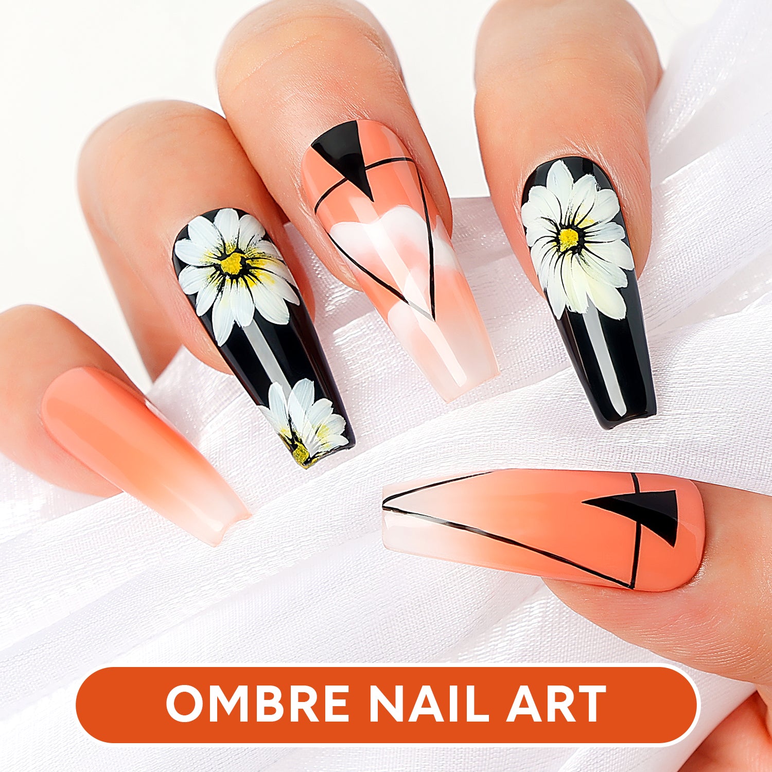 ombre nail art