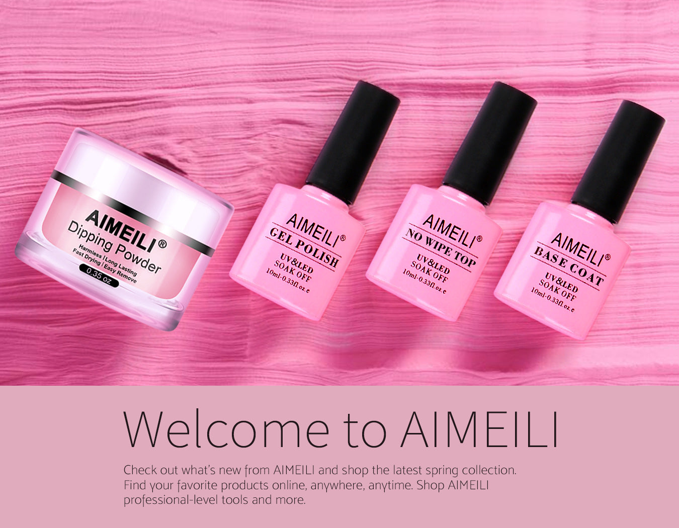 Welcome to Aimeili gel nail polish store