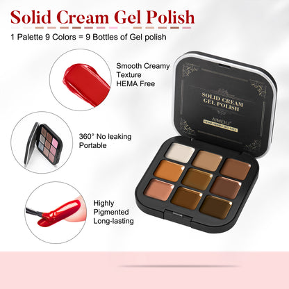 Aimeili Hema Free Solid Cream Gel Polish GTKIT009