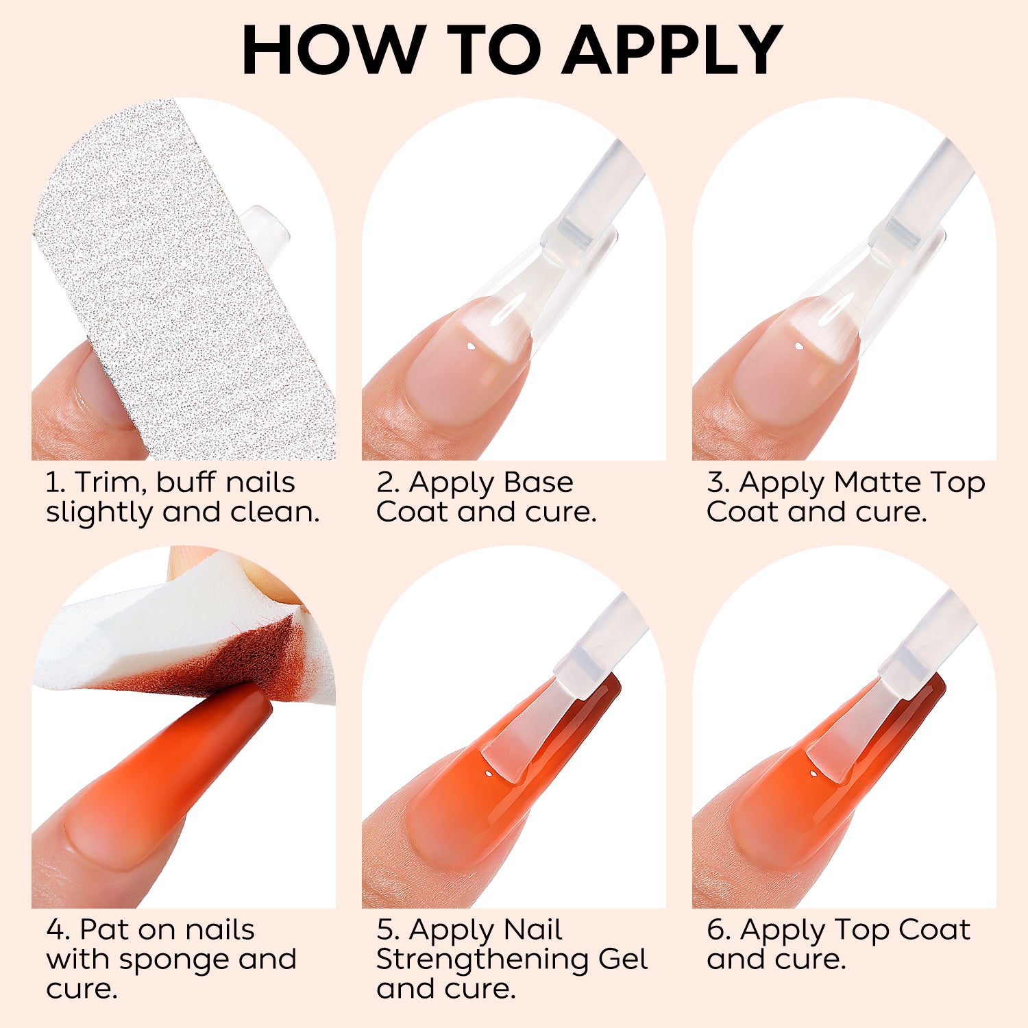 how to apply the pat ombre gel 