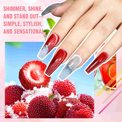 AIMEILI Cat Eye Gel Polish Set – 12 Colors 47