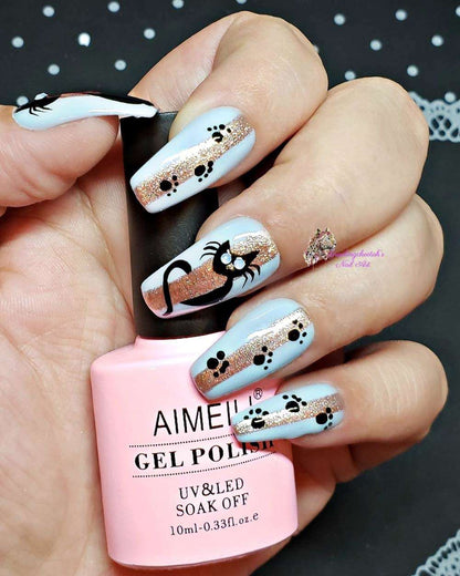 essie grey nail polish