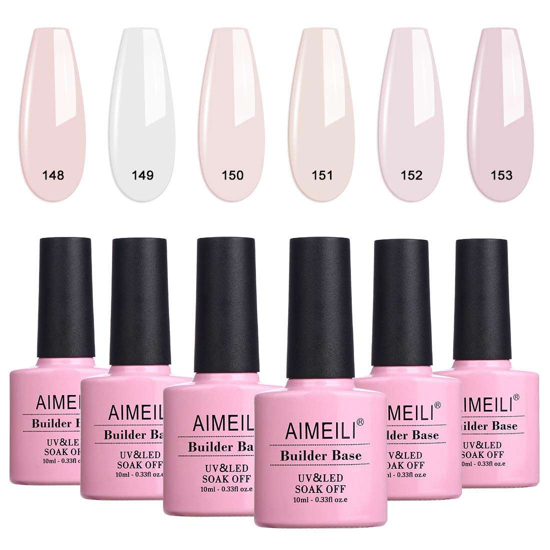 Buy Gellen UV Gel Nail Polish Kit - Popular Nude Colors Series, 6 Colors  8ml Each Nail Gel Manicure Set Online at Low Prices in India - Amazon.in