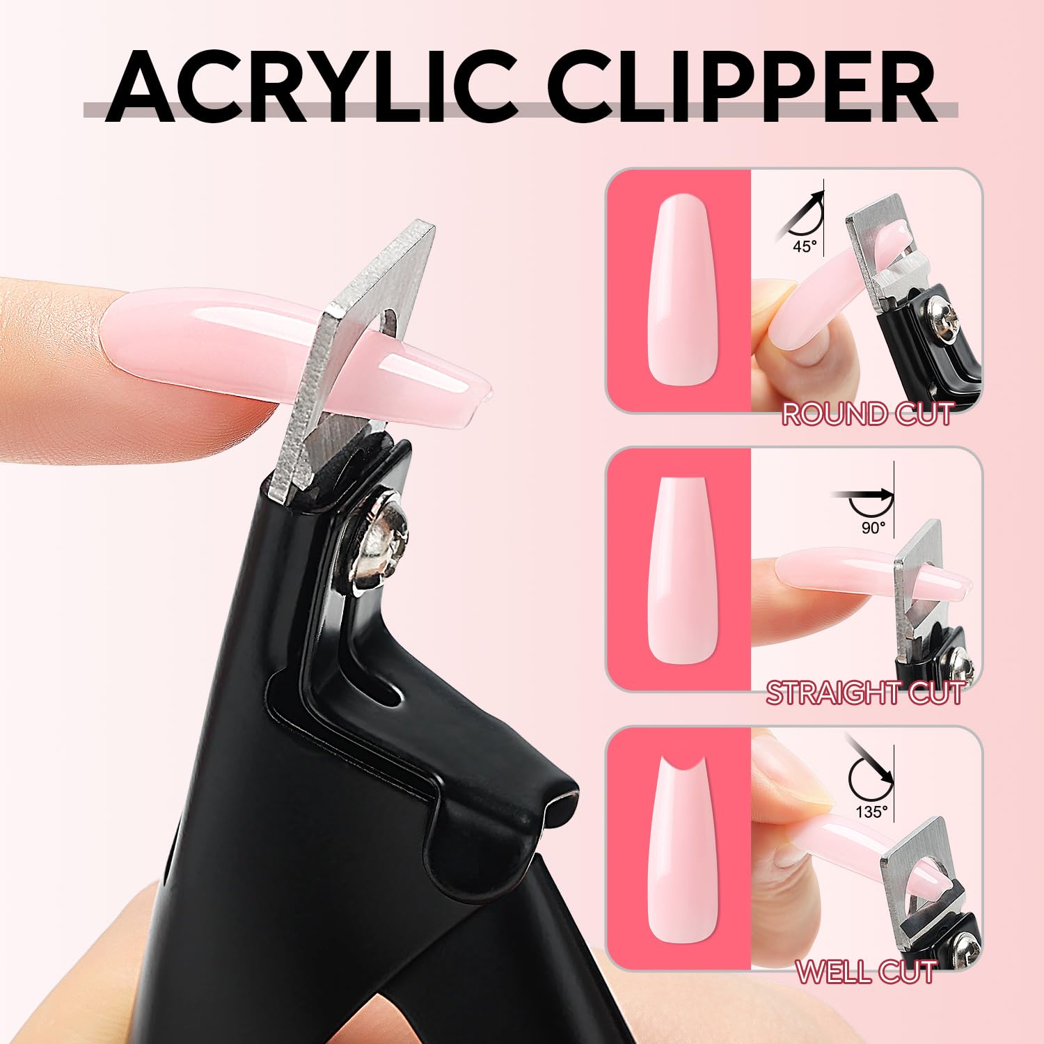 acrylic clipper