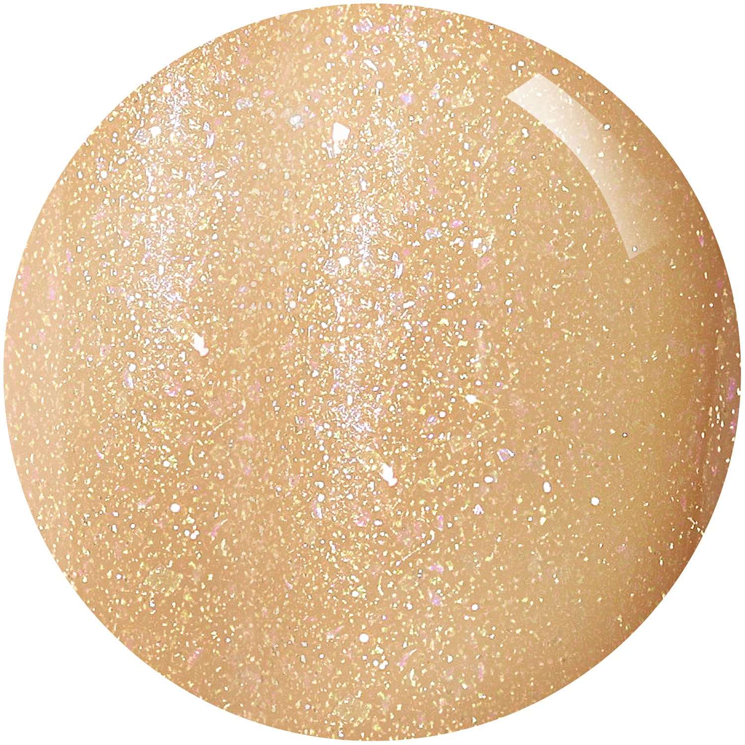 Gold Glitter Nude Gel Polish(560)