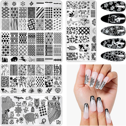 stamping nail art