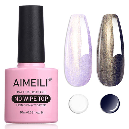 AIMEILI Pearl Top Coat Gel nail polish BKT009