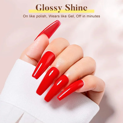 Glossy shine top coay for nails
