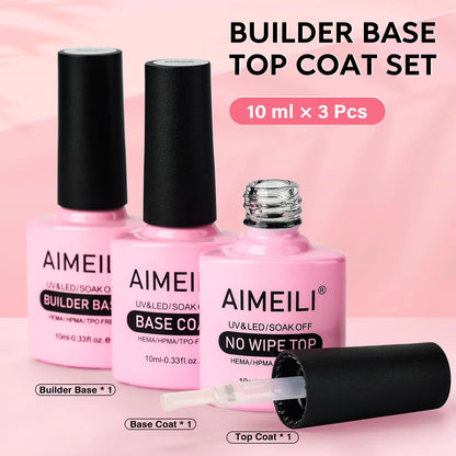 Builder base top coat set