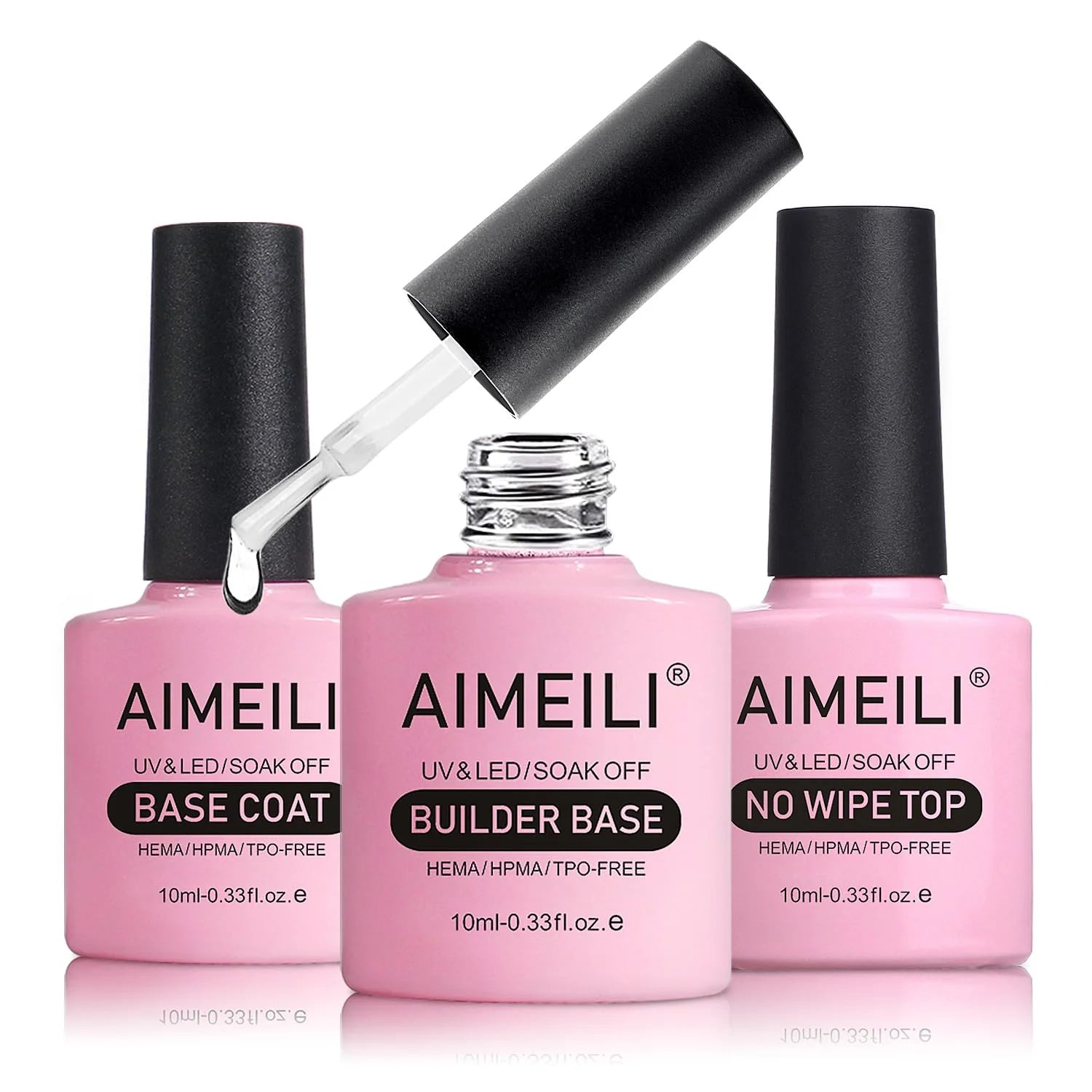 Aimeili builder gel base coat and top coat
