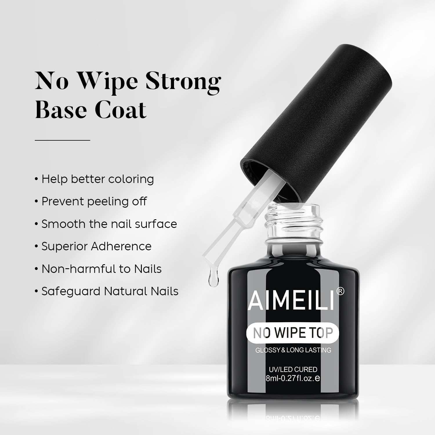 Aimeili Gel Base  and Top Coat 8ml