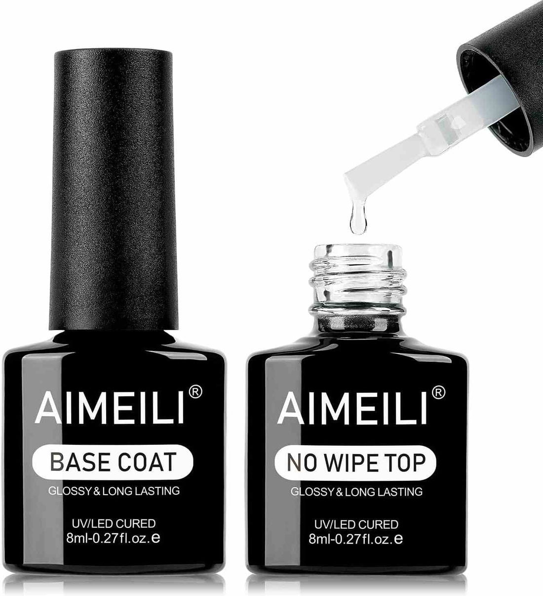 Aimeili Gel Base  and Top Coat 8ml