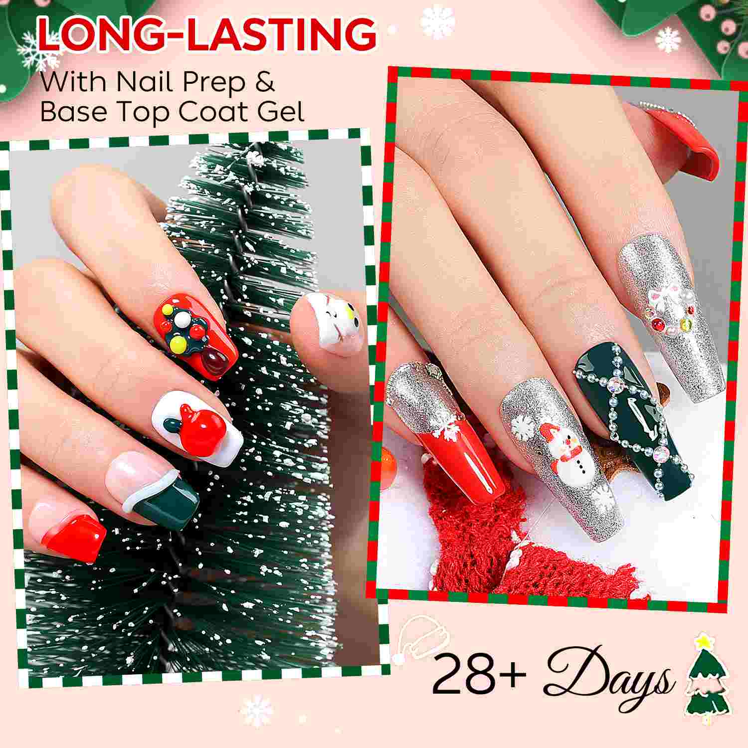 AIMEILI Christmas Gel Set 6×5ml – Kit 111