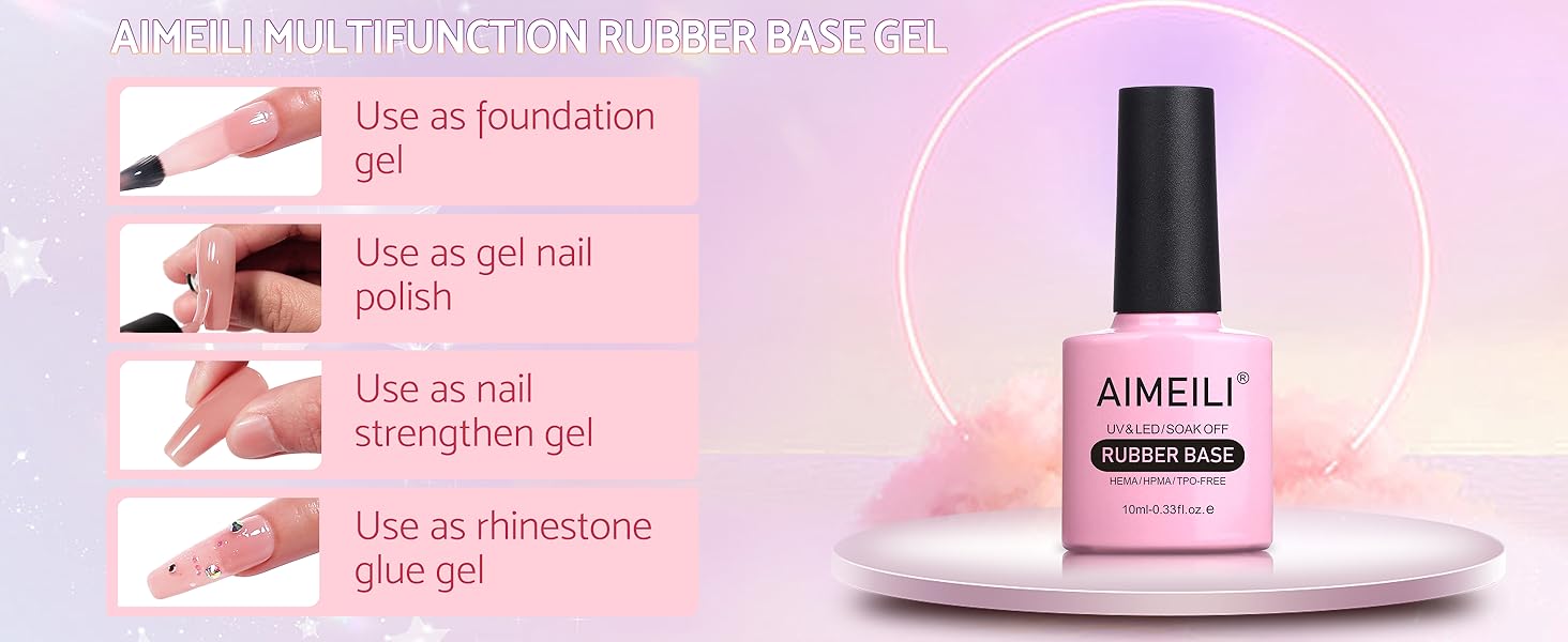 what is rubber base gel