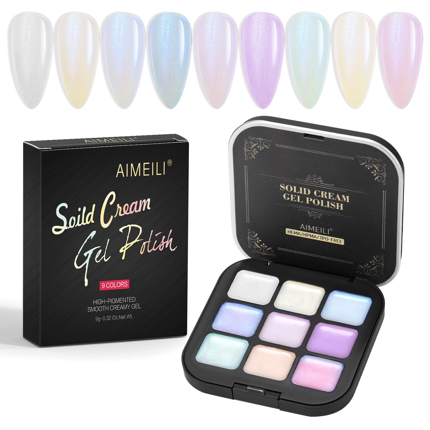 Aimeili Hema Free Solid Cream Gel Polish GTKIT007