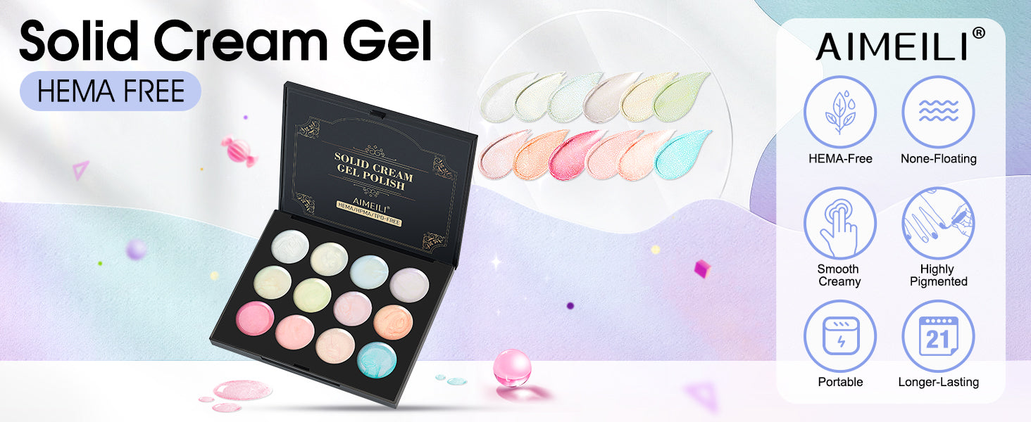 best solid cream gel polish