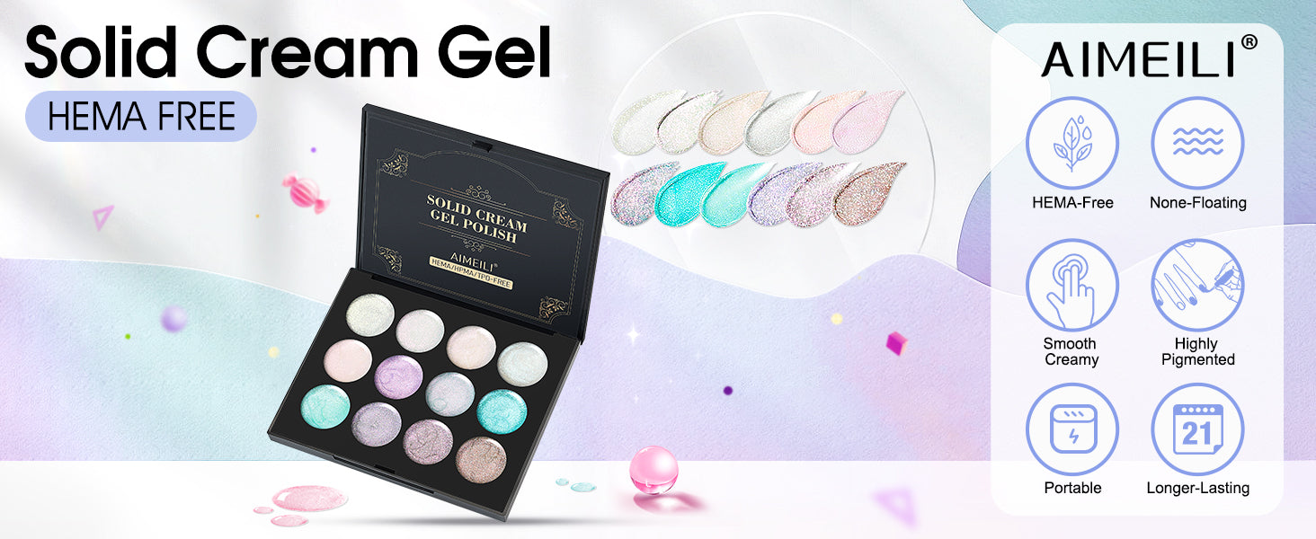 solid cream uv gel