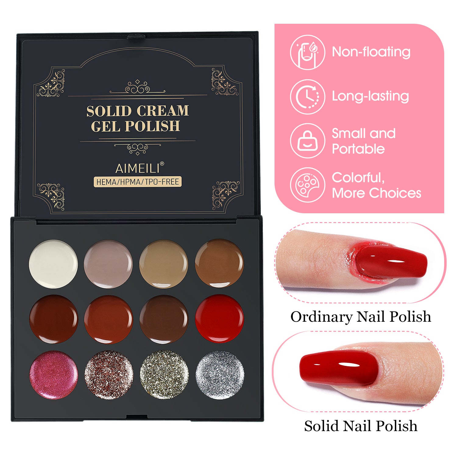 Solid Cream Gel Polish-GTKIT018