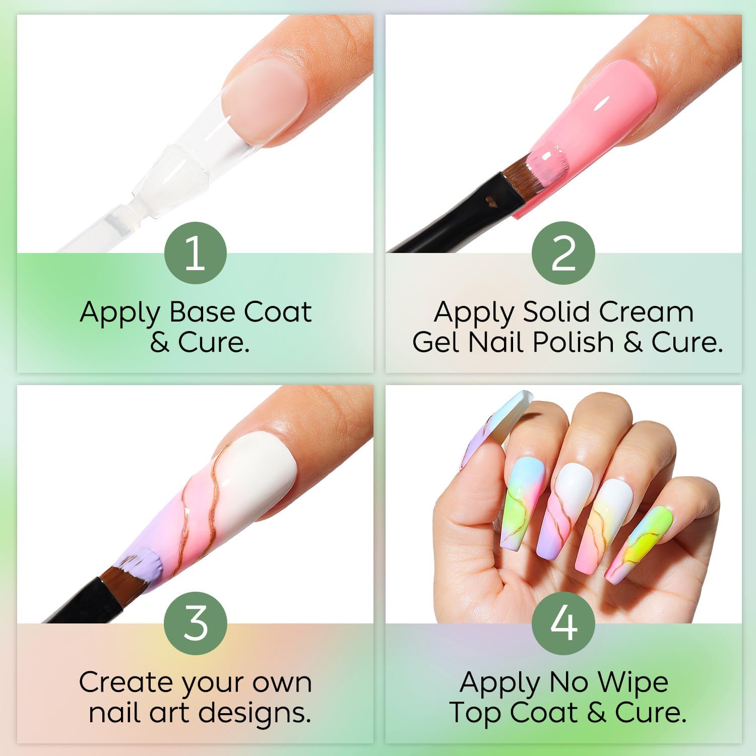 how to apply solid gel polish