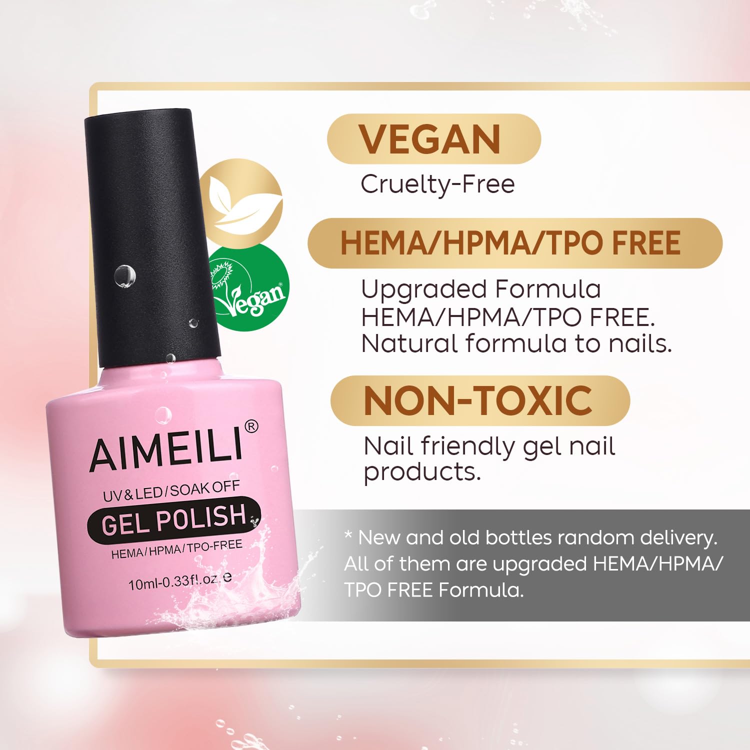 HEMA FREE gel nail polish