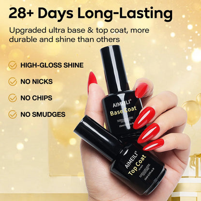28+days long lasting base and top coat 15ml