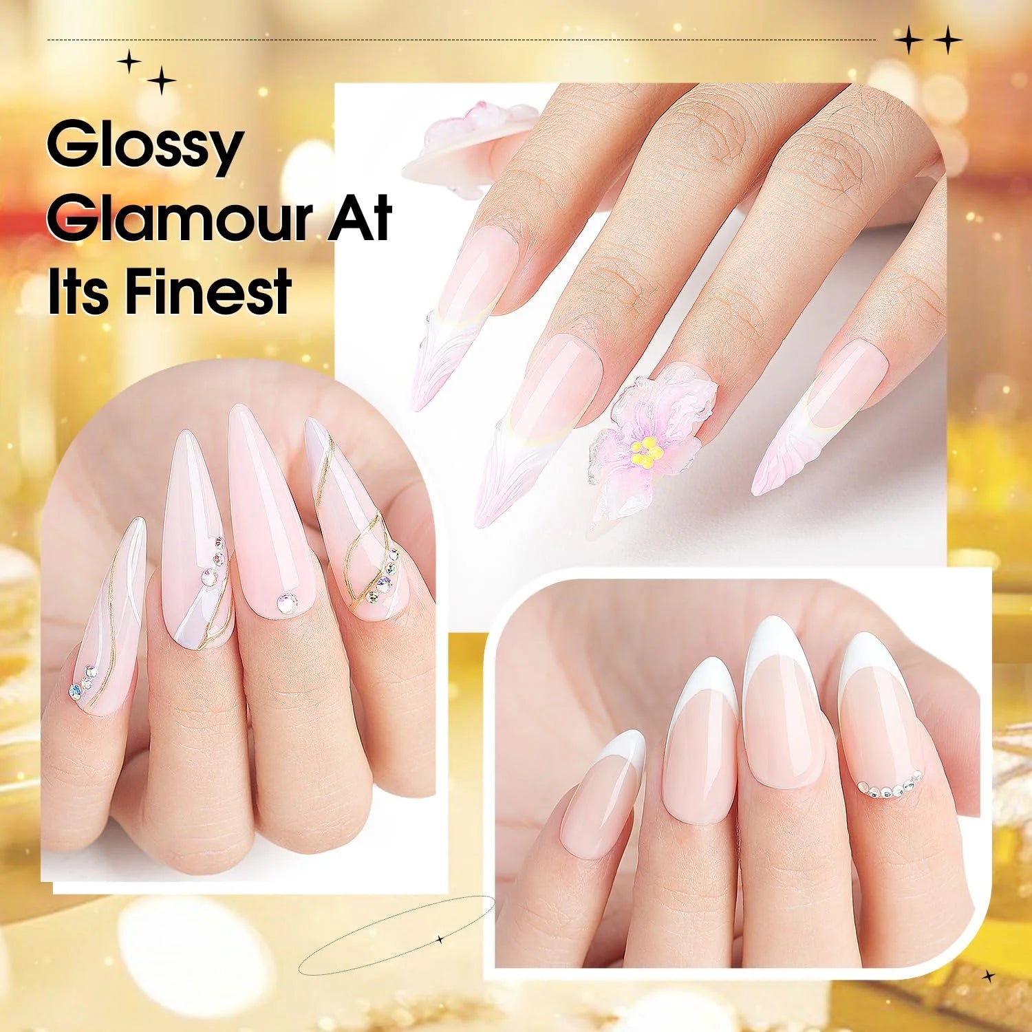 Top coat Glossy Glamour at the nails finest
