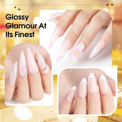 Top coat Glossy Glamour at the nails finest
