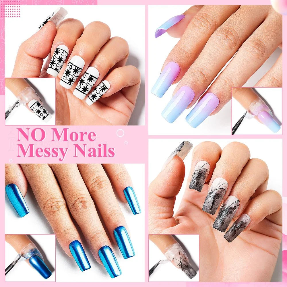 latex tape nails