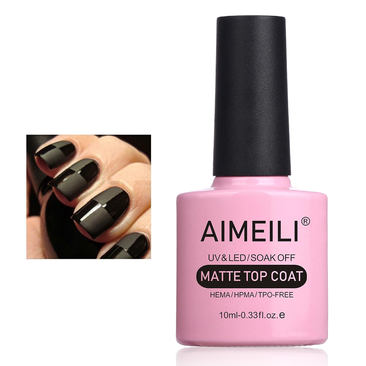 MI Fashion Matte Finish Get a Smooth, Velvety Look with Our Matte Nail