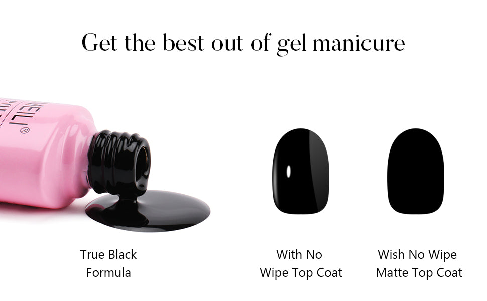 best black gel polish