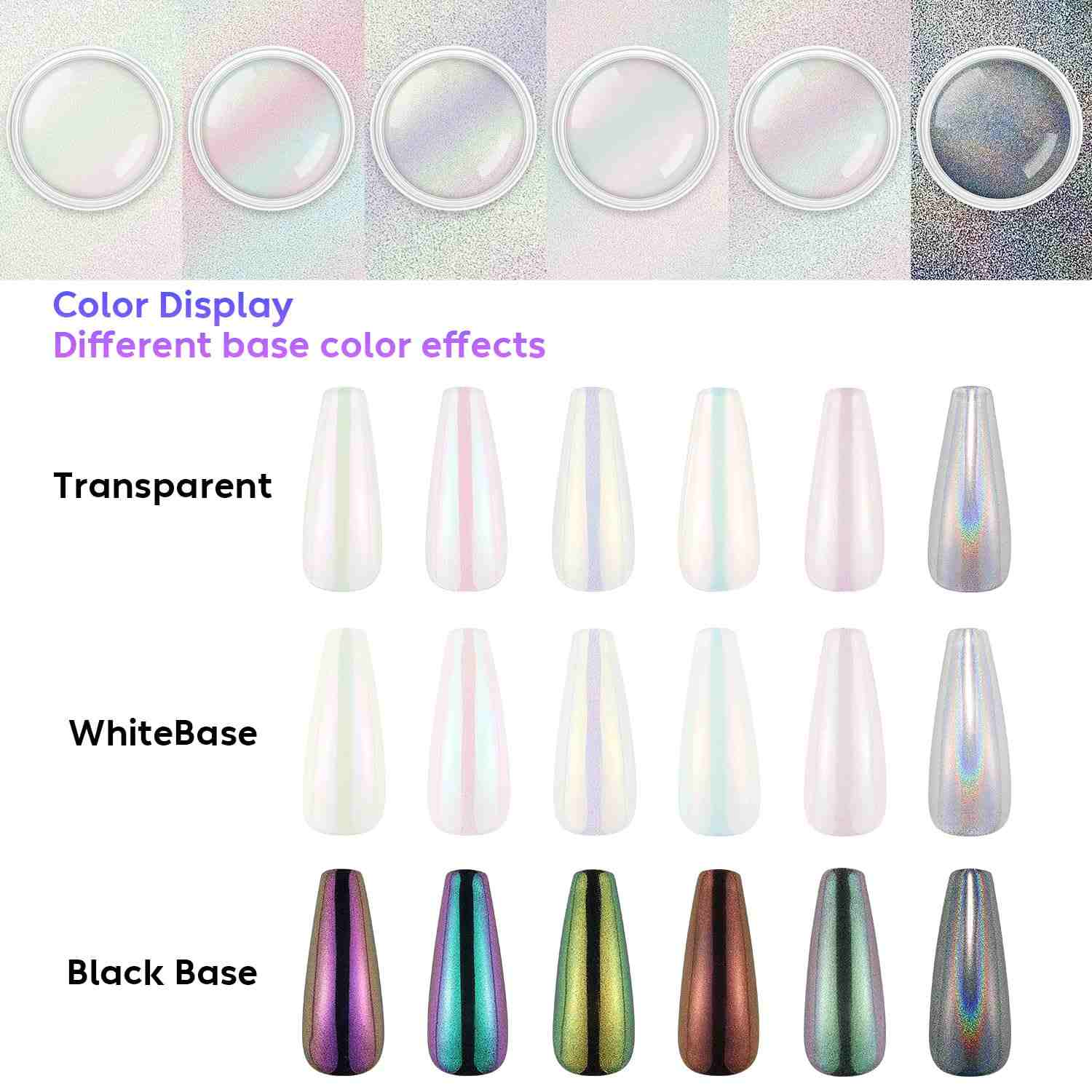 AIMEILI Pearl Chrome Nail Powder NCP002