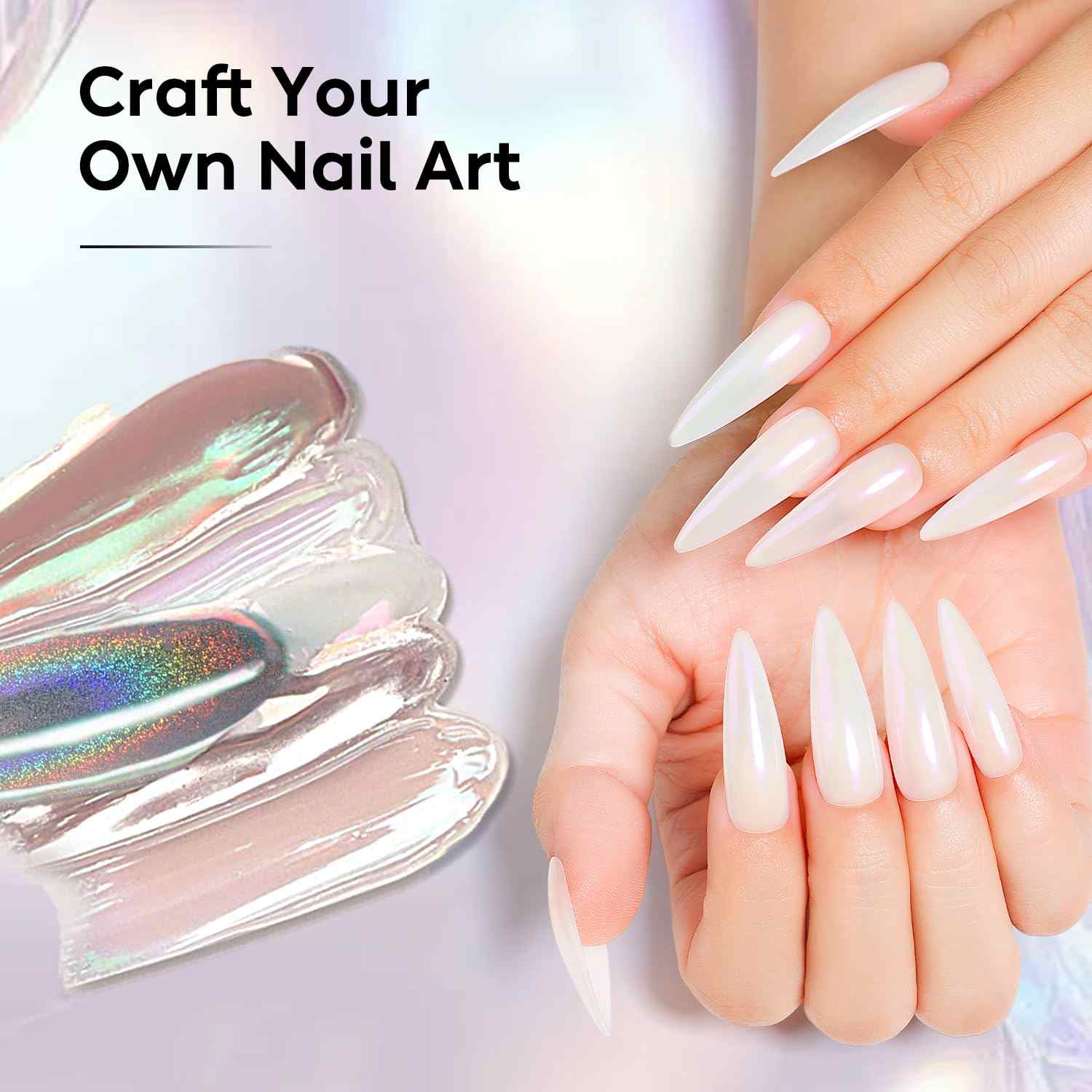 AIMEILI Pearl Chrome Nail Powder NCP002