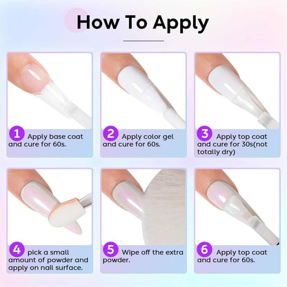 AIMEILI Pearl Chrome Nail Powder NCP002