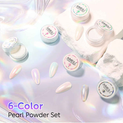 AIMEILI Pearl Chrome Nail Powder NCP002
