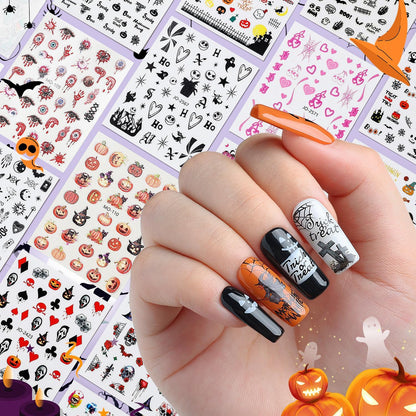 horror nail stickers